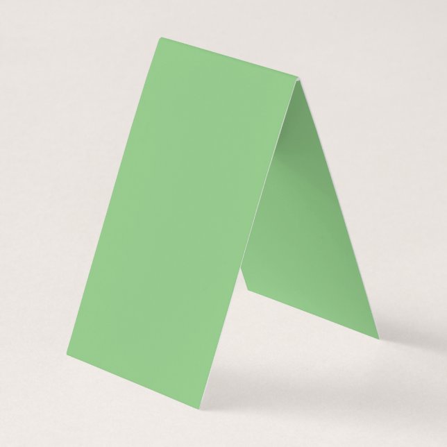 Löv, Blek Löv, Pixie-Grönt Visitkort (Baksida)