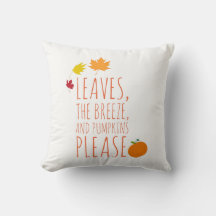 LÖV, BREEZE OCH PUMPKINS SNÄLLA! Pillow