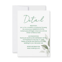 LÖV BRÖLLOP DETALJE