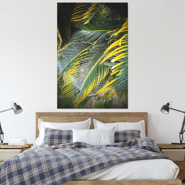 Löv Canvastryck (Insitu (sovrum))