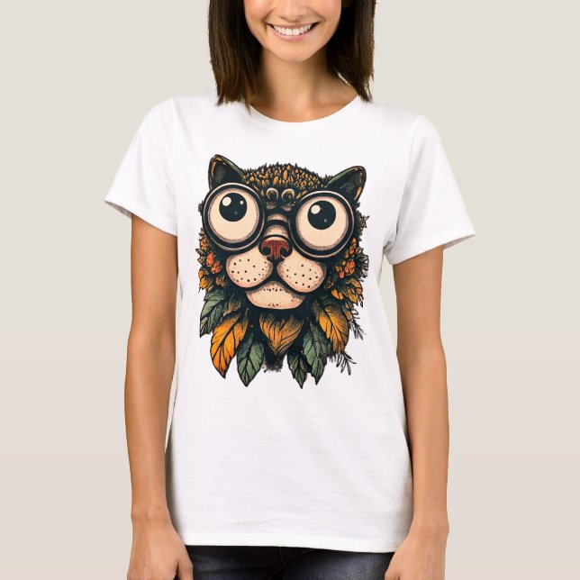 Löv Cat T Shirt (Framsida)