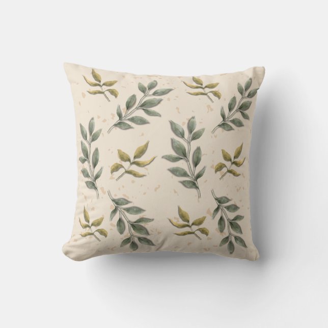 Löv Decorative Dekorativ kudde (Framsida)