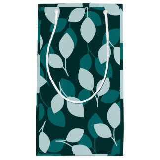 Löv-design - liten presentsäck