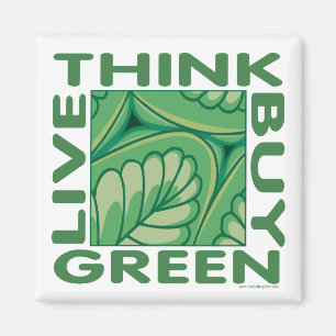 Löv design magnet
