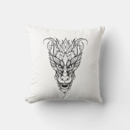 Löv Dragon Kudde
