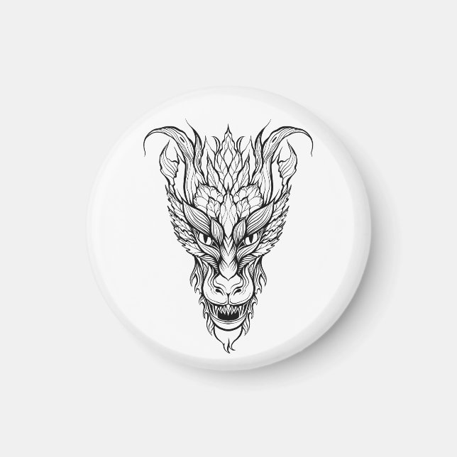Löv Dragon Magnet (Framsidan)