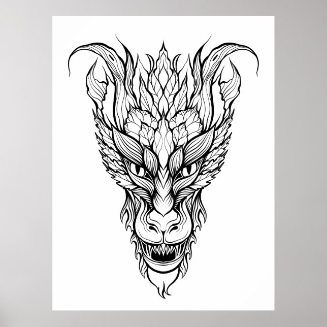 Löv Dragon Poster (Framsidan)