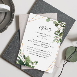 Löv & Eucalyptus Guld LG 2 Tilläggskort
