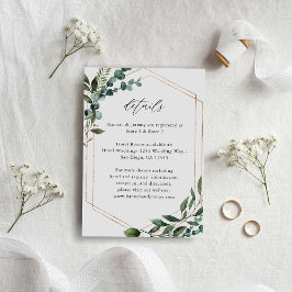Löv & Eucalyptus Guld LG Tilläggskort
