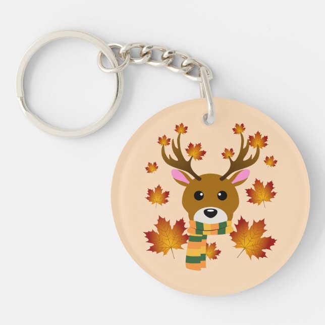 Löv för Autumn Scarf Hjort Maple (Framsidan)