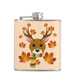 Löv för Autumn Scarf Hjort Maple Fickplunta