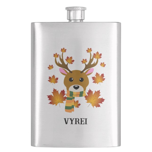 Löv för Autumn Scarf Hjort Maple Fickplunta (Framsidan)