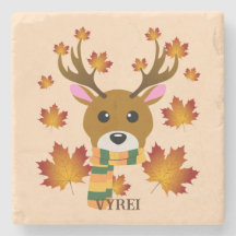 Löv för Autumn Scarf Hjort Maple