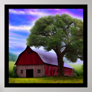 Löv för bildåterkanten av den bakre hösttabellen poster