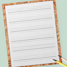 Löv för handskriftspraxis Lakan Orange höst