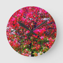 Löv för höständring rund klocka