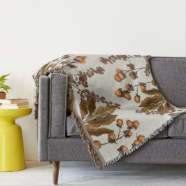 Löv för höstfällning filt