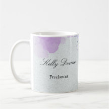 löv för vattenfärgen lila grönt