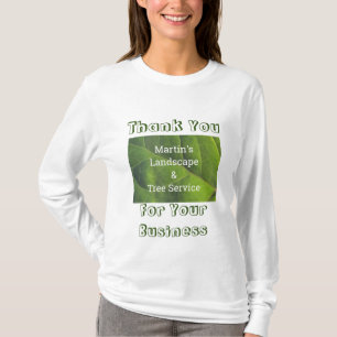 Löv fotoanställd för Business Promotion Grönt T Shirt