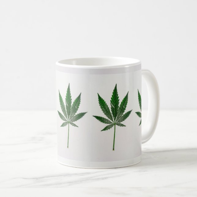 LÖV GRÖNT Design MUGG (Framsida höger)