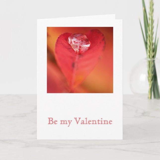 Löv Heart Helgkort (Framsida)