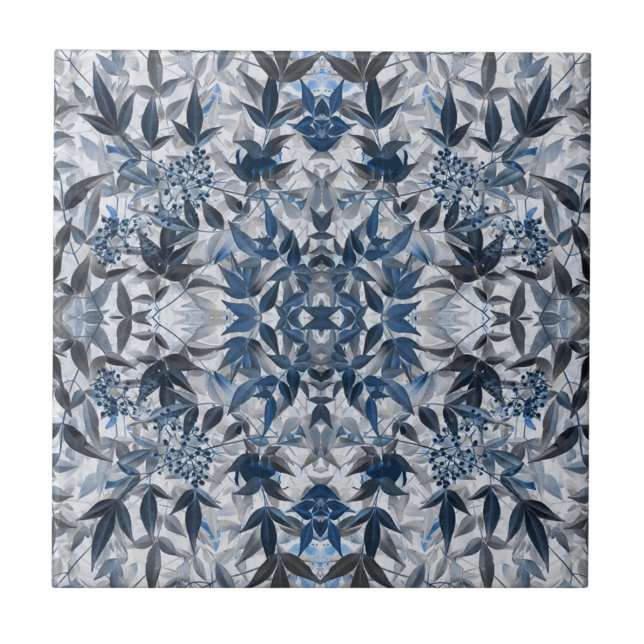 Löv Helig Bamboo 2 Kaleidoscope Tile Kakelplatta (Framsidan)
