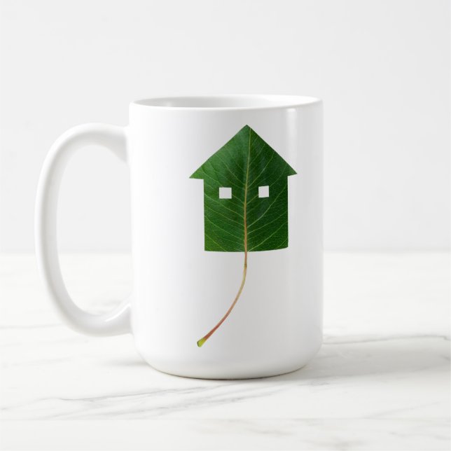 Löv house kaffemugg (Vänster)