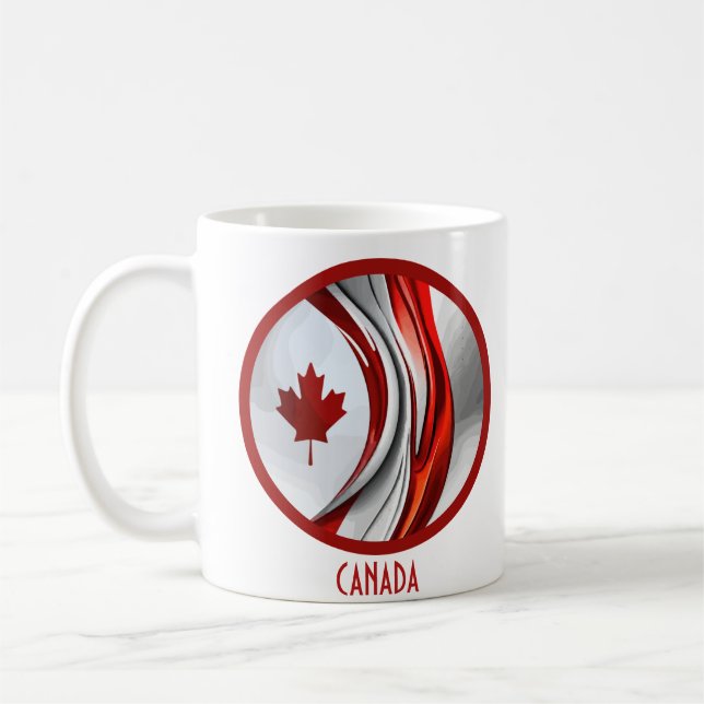 Löv i bytt form: Kreativet Canadian Twist Kaffemugg (Vänster)