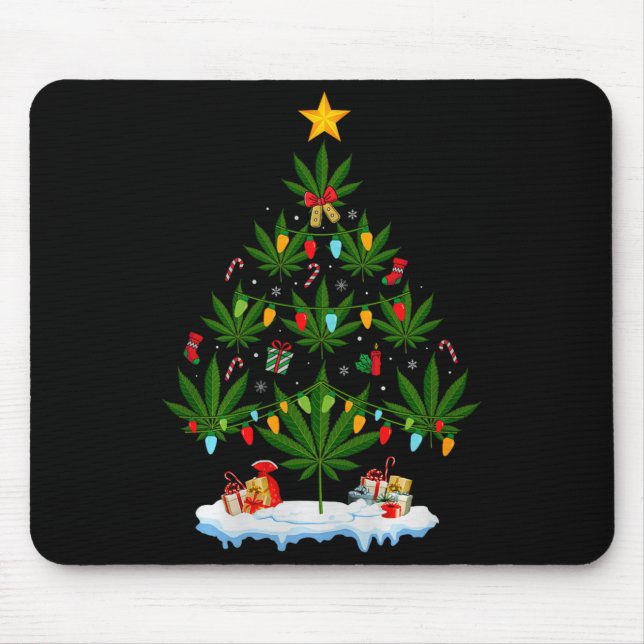 Löv Julgran Ogräs Stoner Jul Premium Tri-b Musmatta (Framsidan)