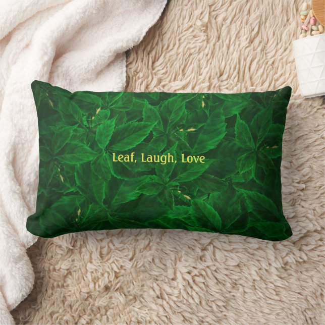 Löv Laugh Kärlek Pillow Lumbarkudde (Filt)