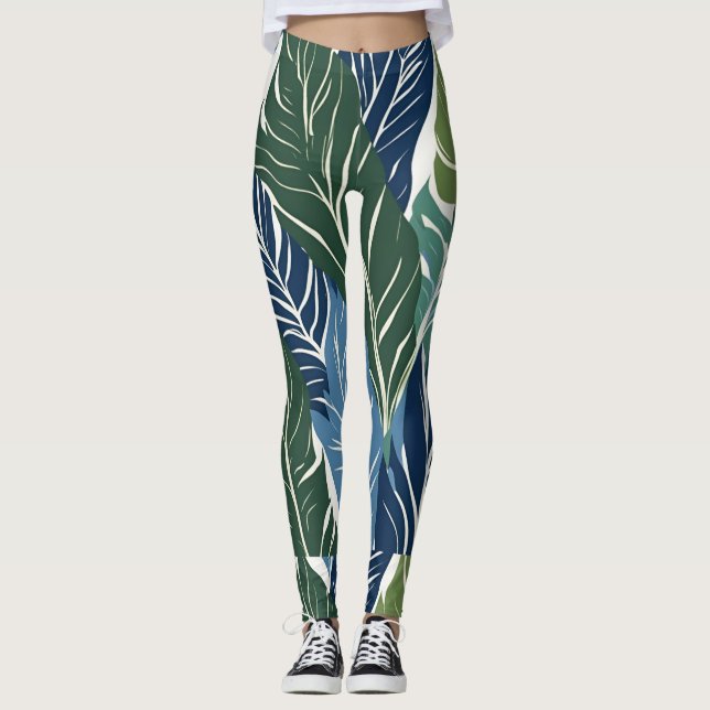 löv leggings (Framsida)