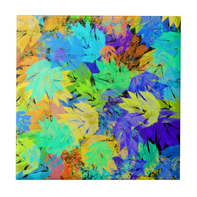 Löv min ensam. kakelplatta (Framsidan)