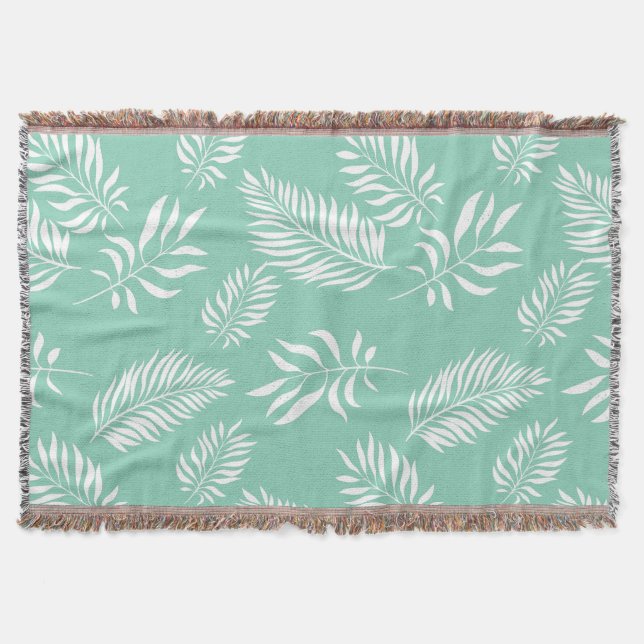 Löv Mönster 14 Filt (Framsidan)