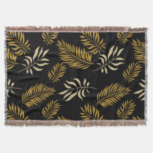 Löv Mönster 16 Filt