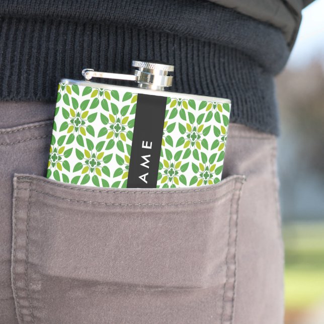 Löv Mönster, Grönt Löv, ditt namn Fickplunta (In Situ)