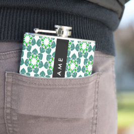 Löv Mönster, Grönt Löv, ditt namn Fickplunta