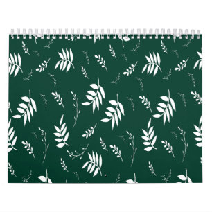 löv mönster kalender