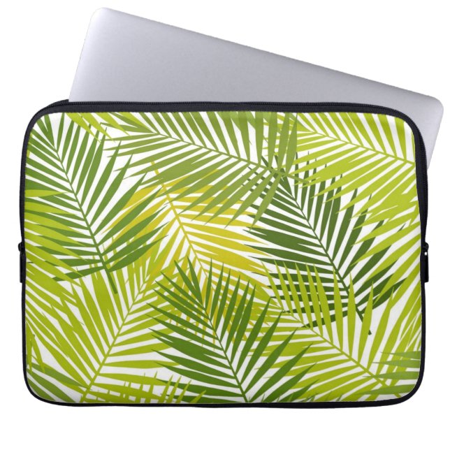 Löv mönster laptop fodral (Framsidan)