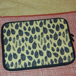 Löv Mönster Laptop sleeve