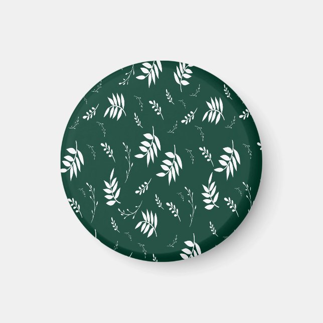 löv mönster magnet (Framsidan)