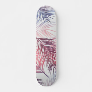 Löv mönster mini skateboard bräda 18,5 cm