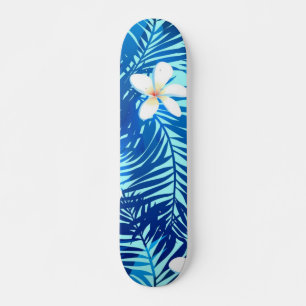 Löv mönster mini skateboard bräda 18,5 cm
