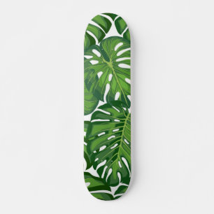 Löv mönster mini skateboard bräda 18,5 cm