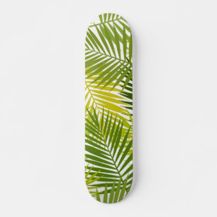 Löv mönster mini skateboard bräda 18,5 cm