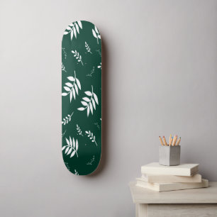 löv mönster mini skateboard bräda 18,5 cm