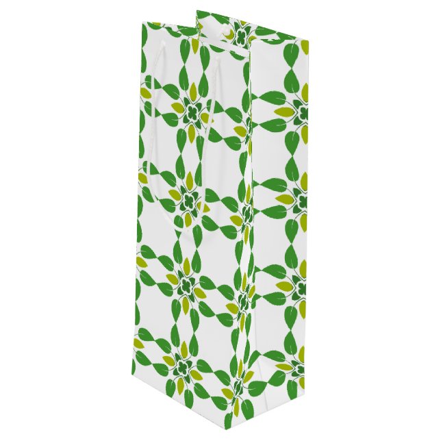 Löv Mönster, Mönster i Löv, Grönt Löv (Baksidan Vinklad)