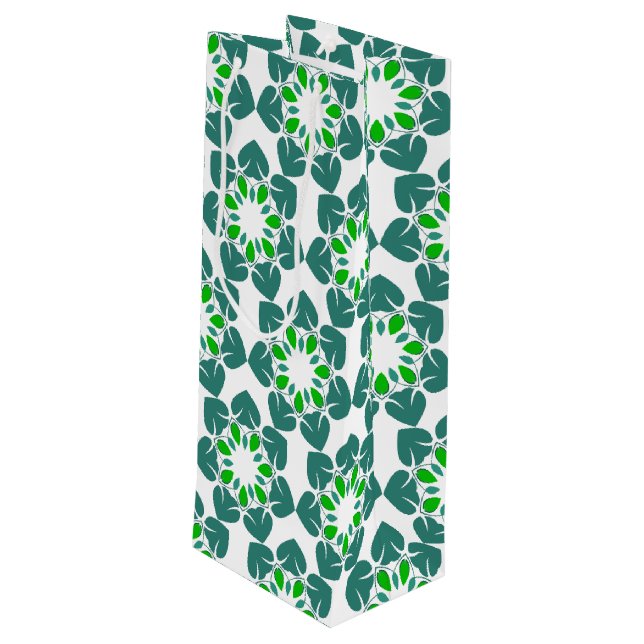 Löv Mönster, Mönster i Löv, Grönt Löv (Baksidan Vinklad)