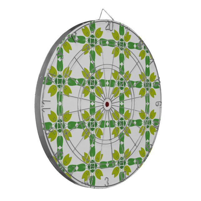Löv Mönster, Mönster i Löv, Grönt Löv Darttavla (Vänstra Framsidan)