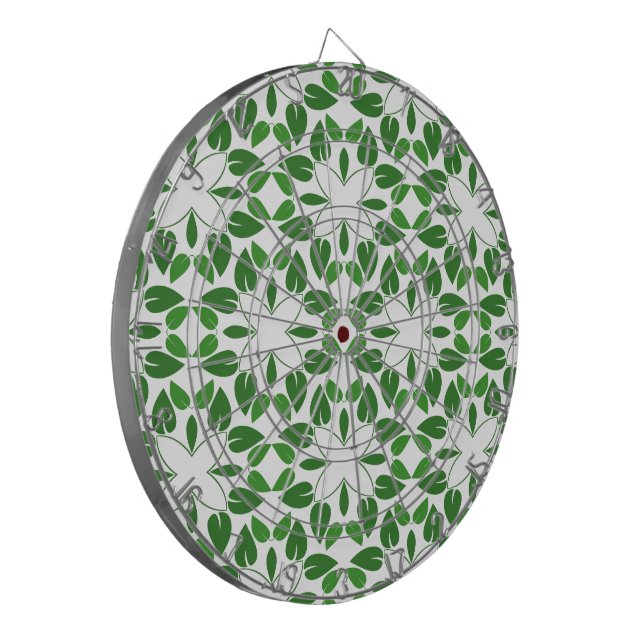 Löv Mönster, Mönster i Löv, Grönt Löv Darttavla (Vänstra Framsidan)