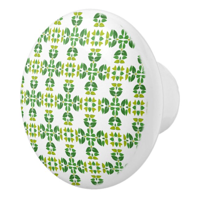 Löv Mönster, Mönster i Löv, Grönt Löv Knopp (Höger)